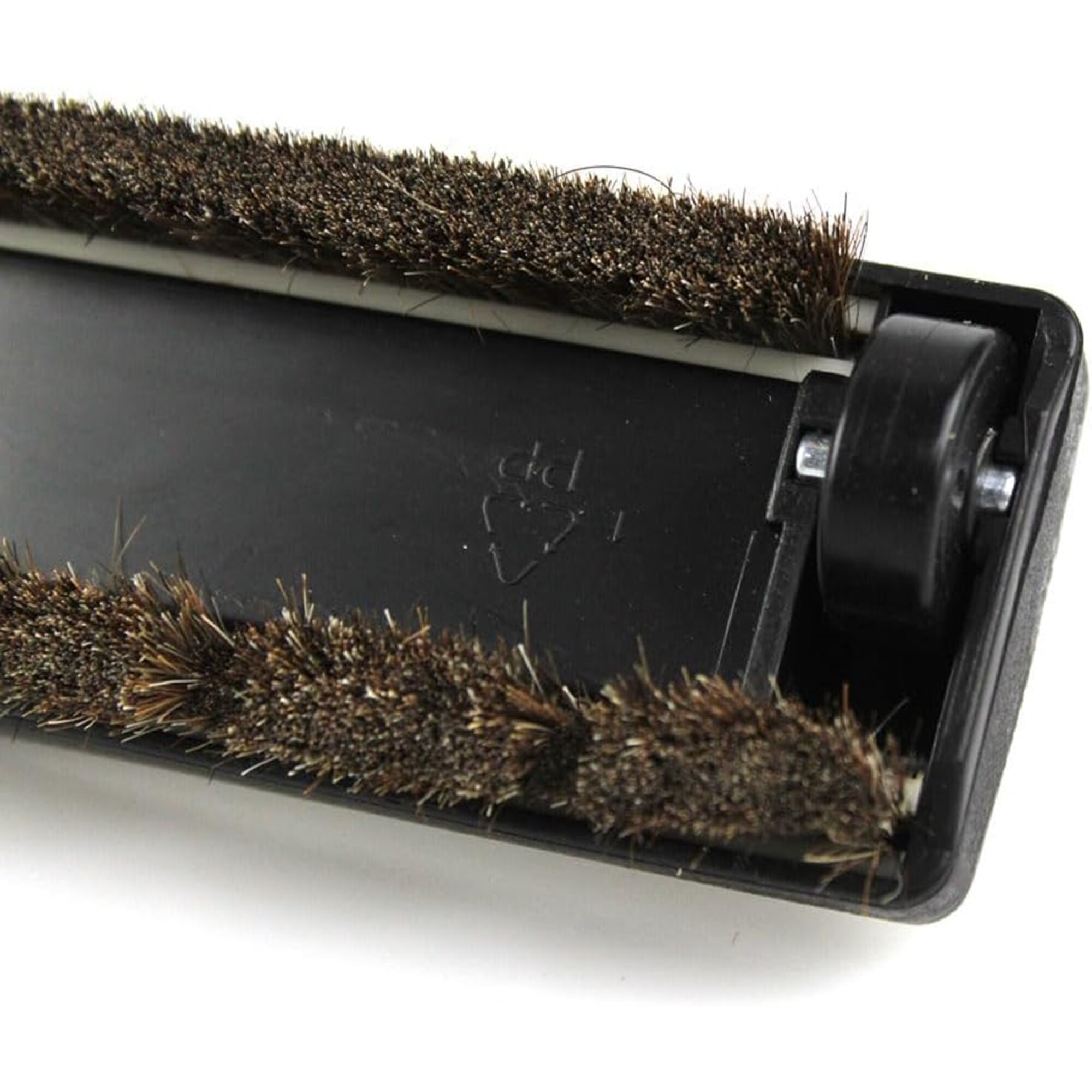 Brosse aspirateur tous sols avec brosses crin de cheval + roulettes