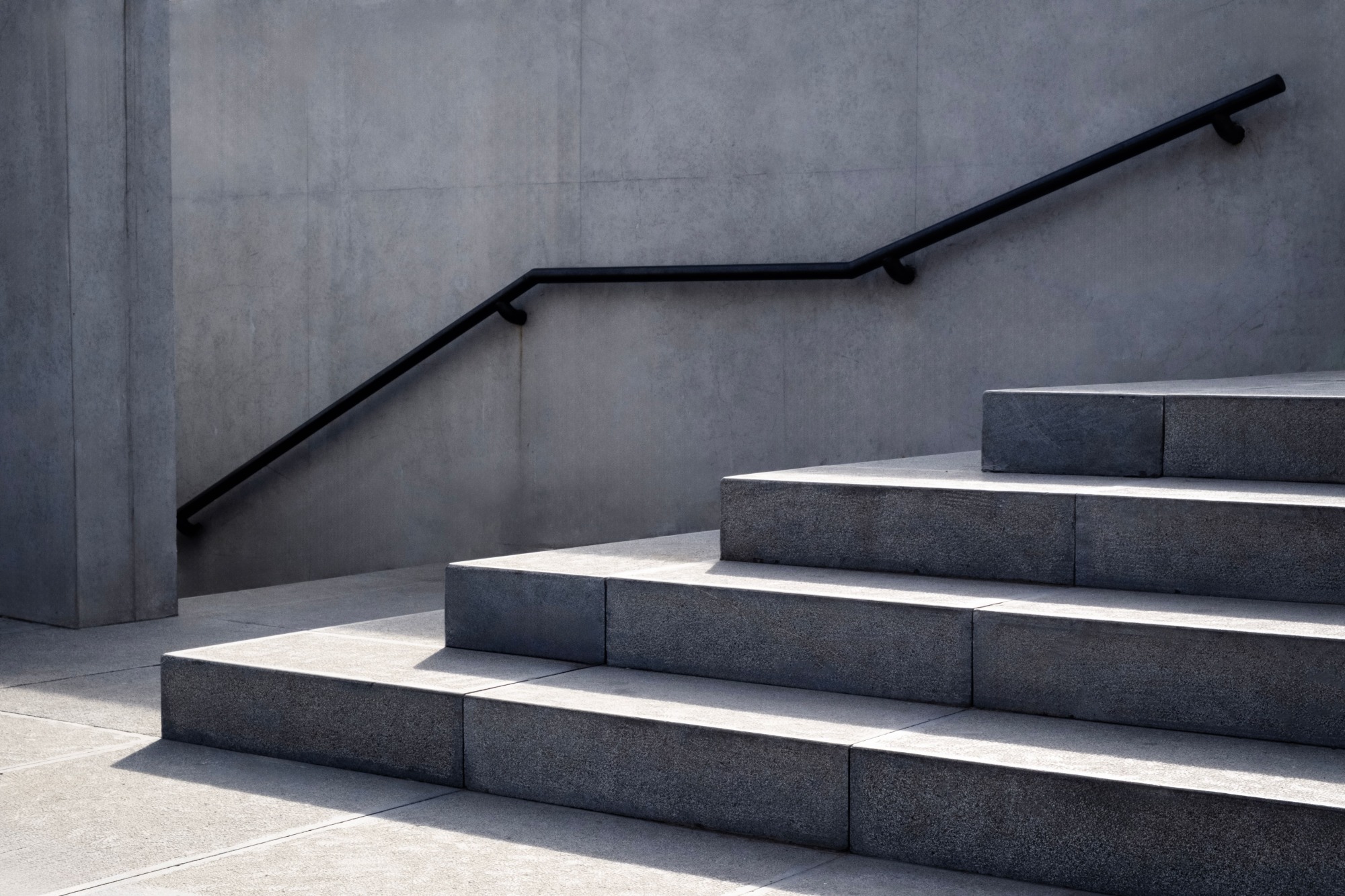 Installation de escaliers en béton