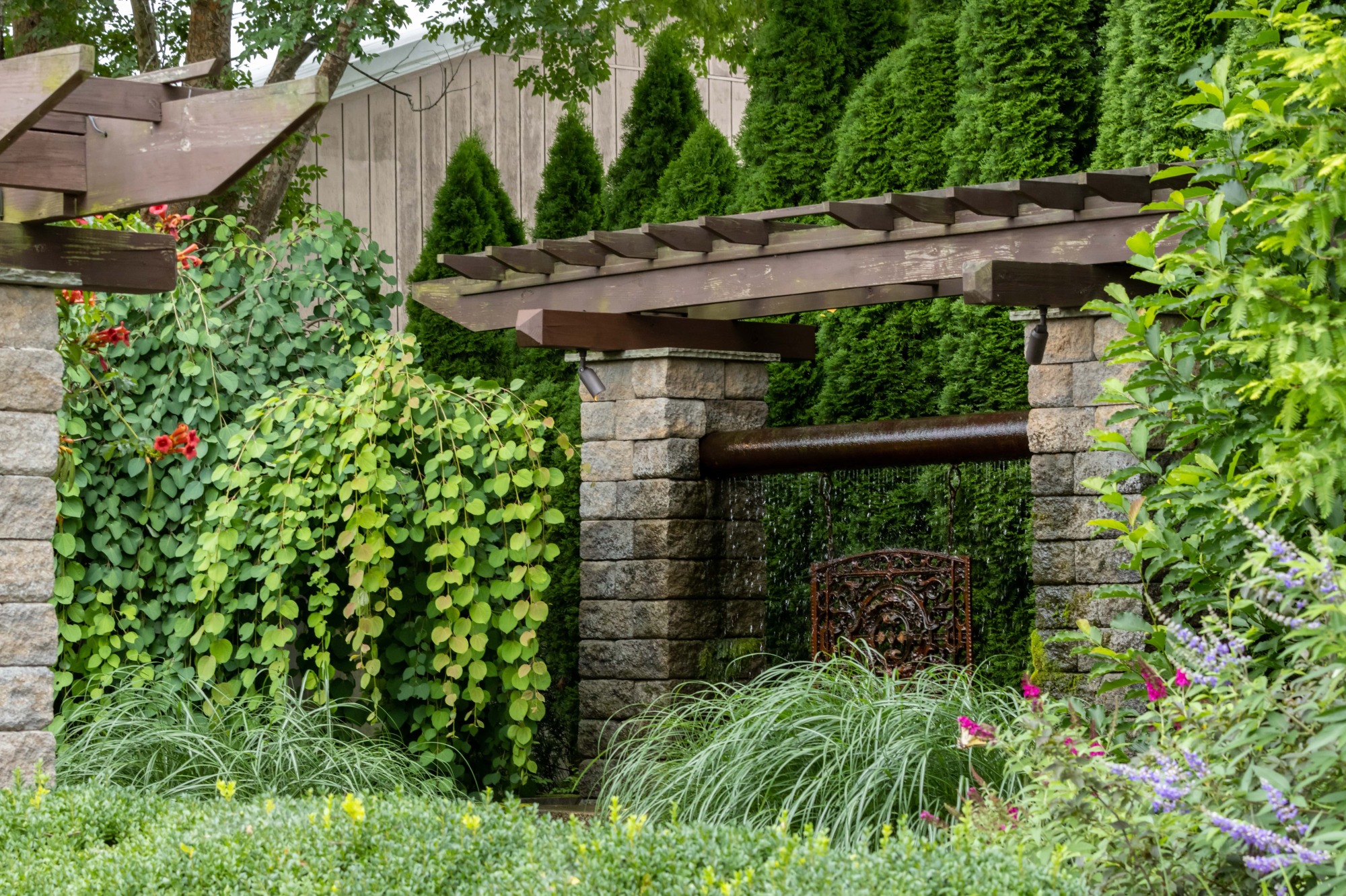 Réalisation de travaux de maçonnerie paysagère