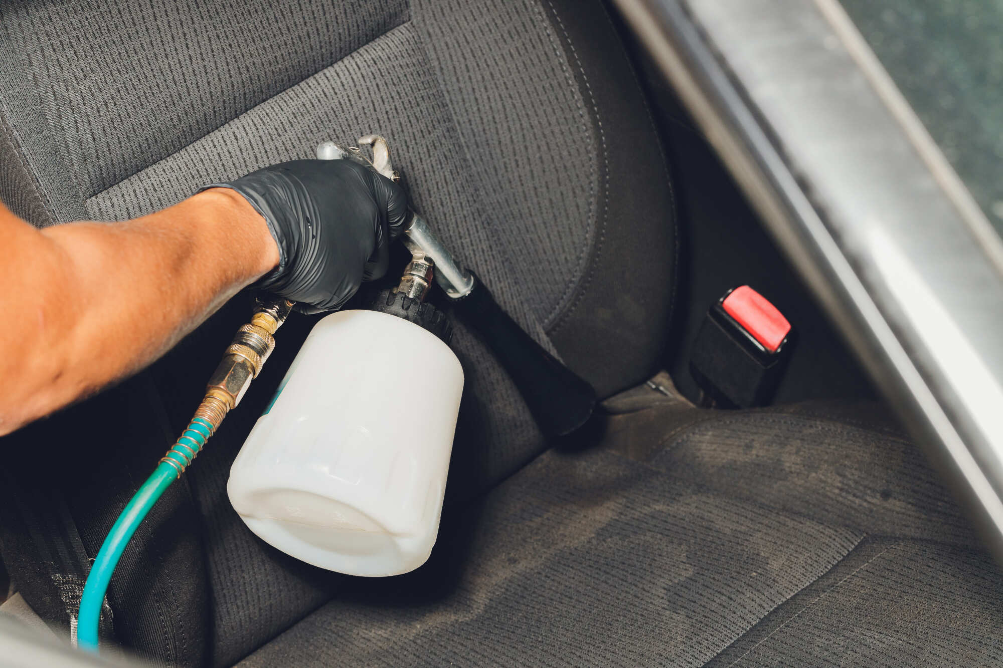 Nettoyage intérieur de véhicule