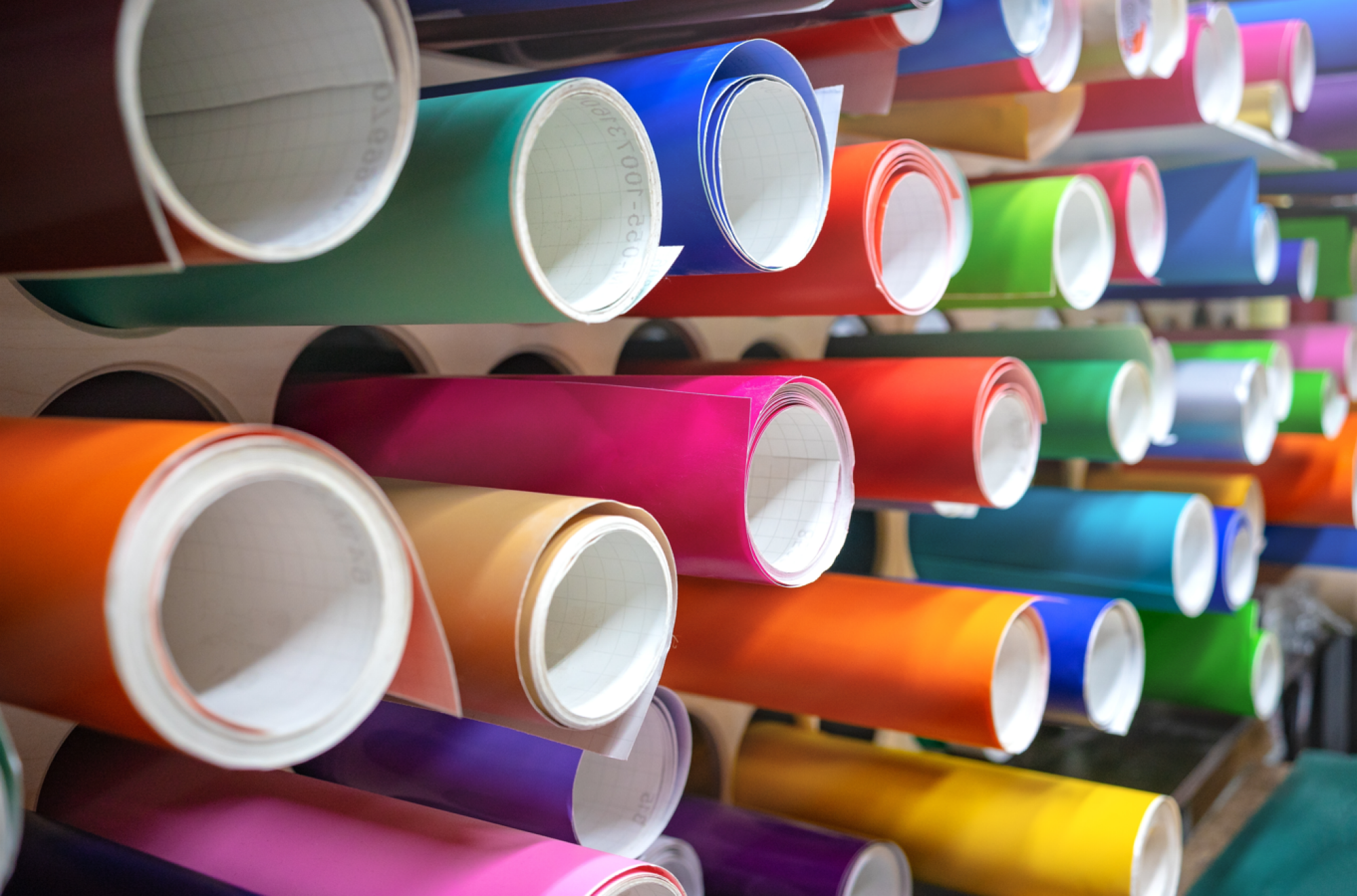 Impression de décoration de vitrine