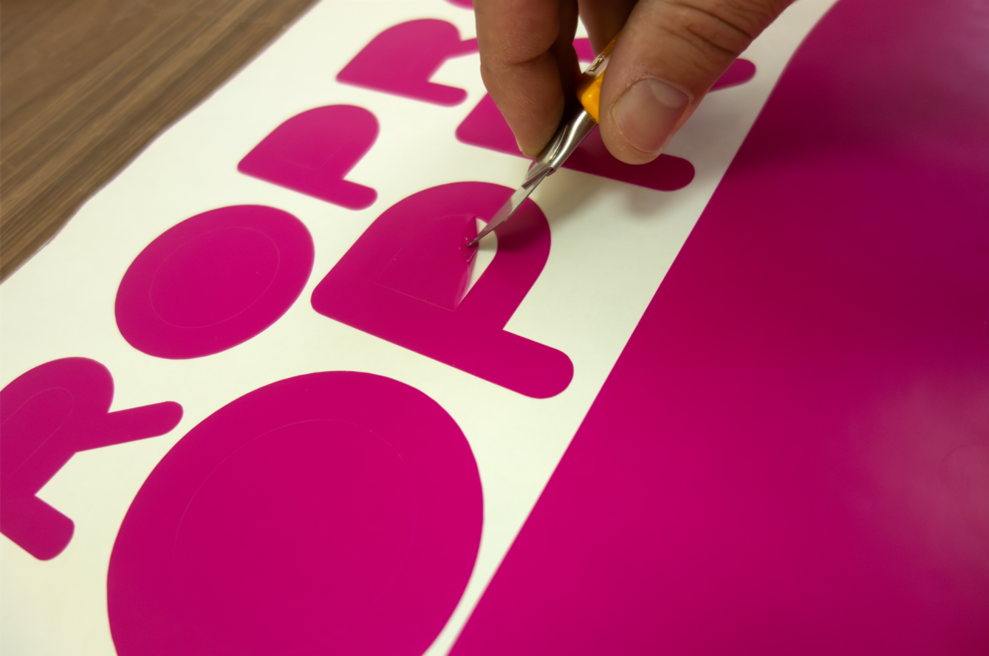 Impression de signalétiques