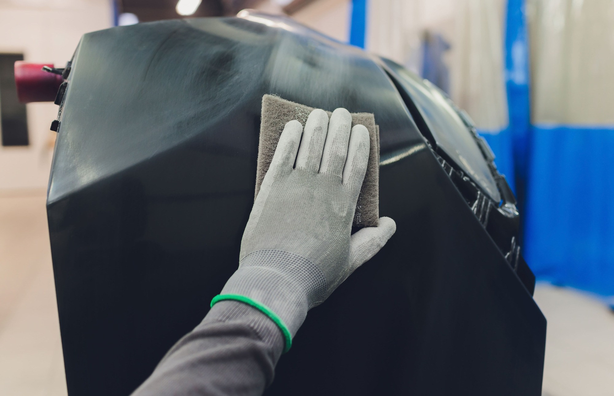 Ponçage de carrosserie