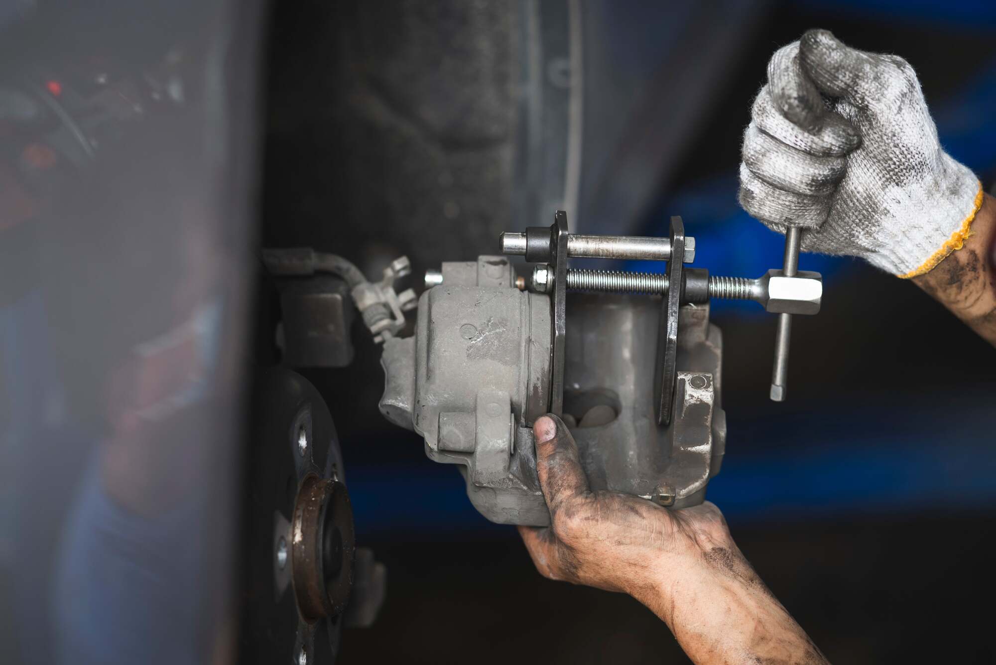 Remplacement de piston de frein