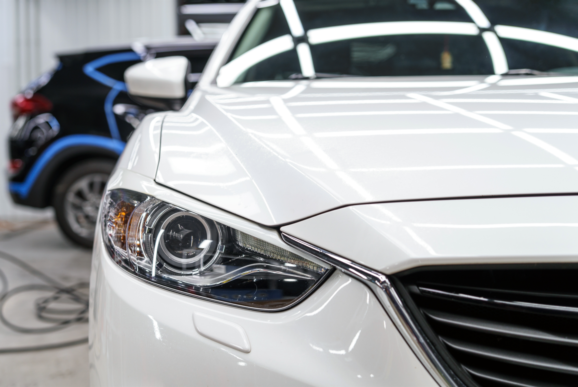 Décoration de capot en vinyle