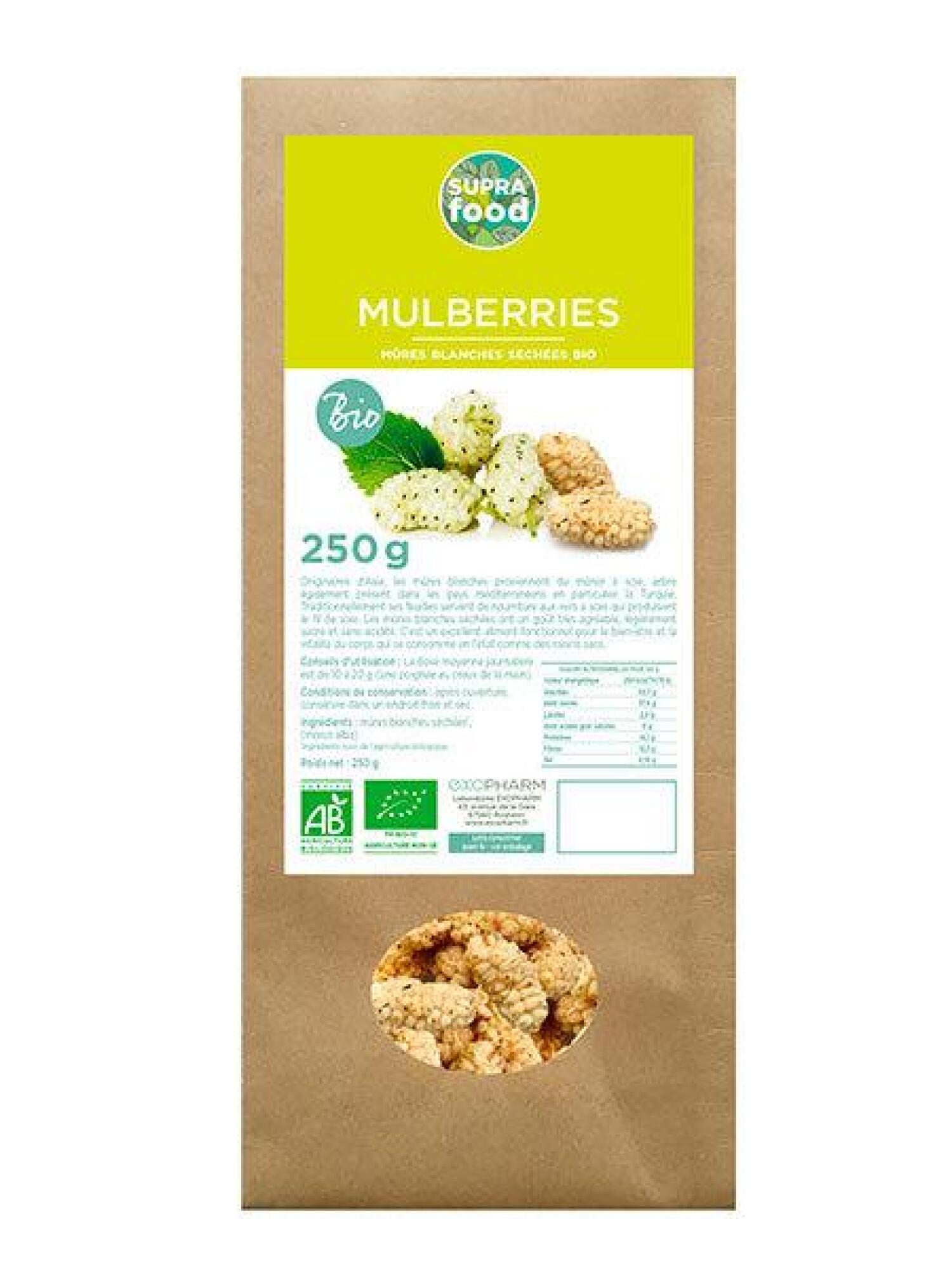 Mulberries Biologiques 250 g