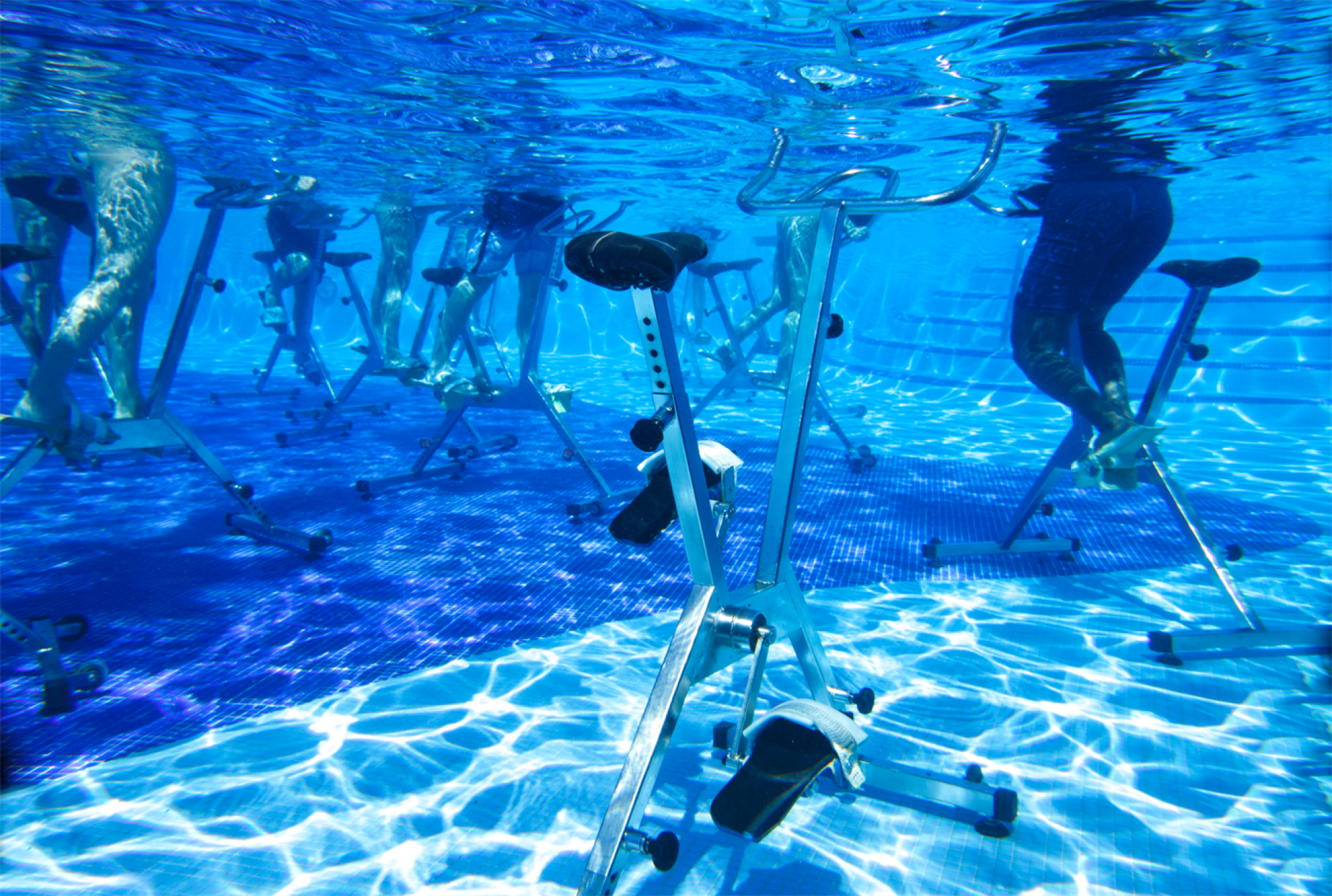 Aquabike pour exercices aquatiques