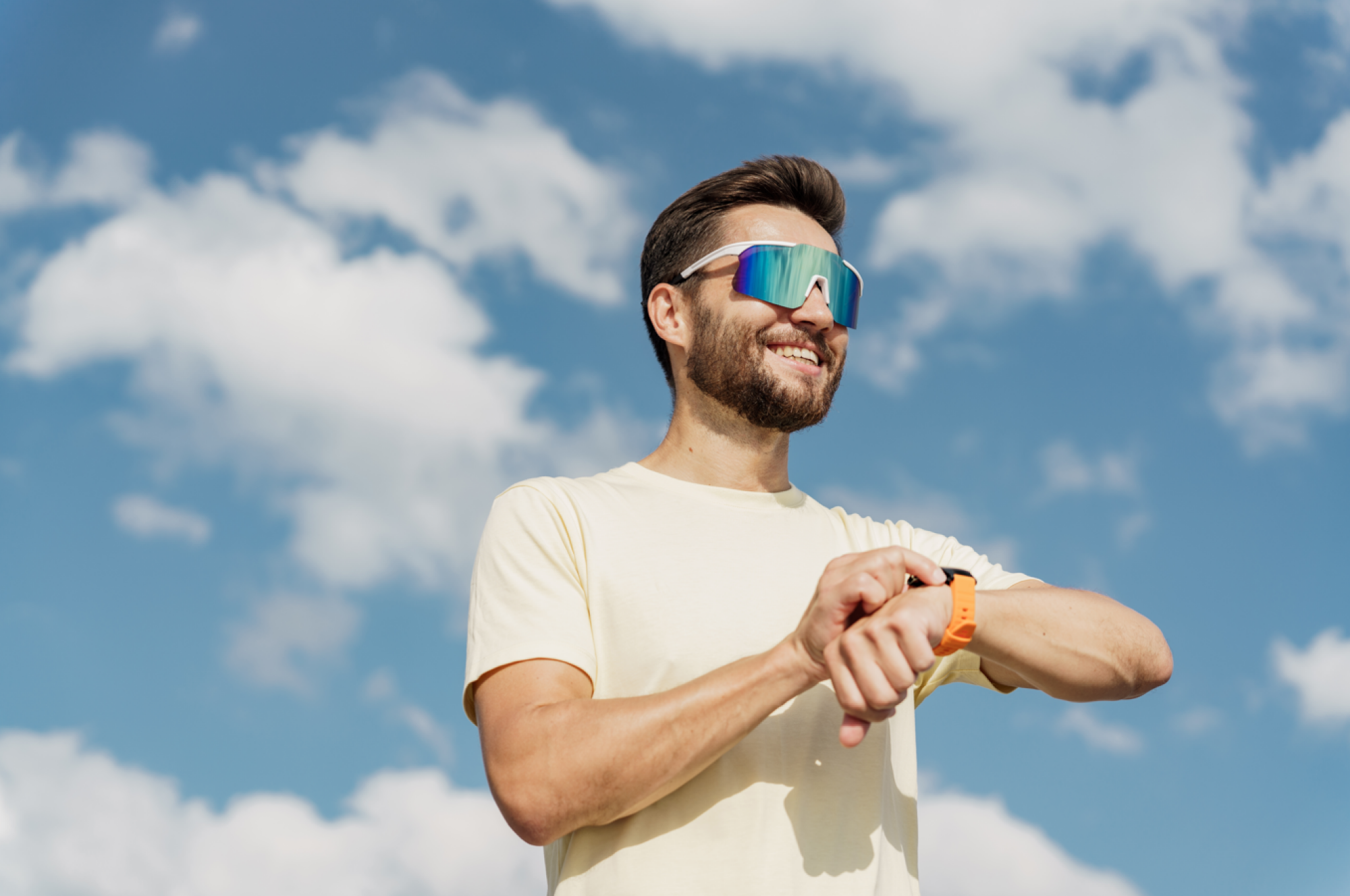Lunettes de soleil sportives