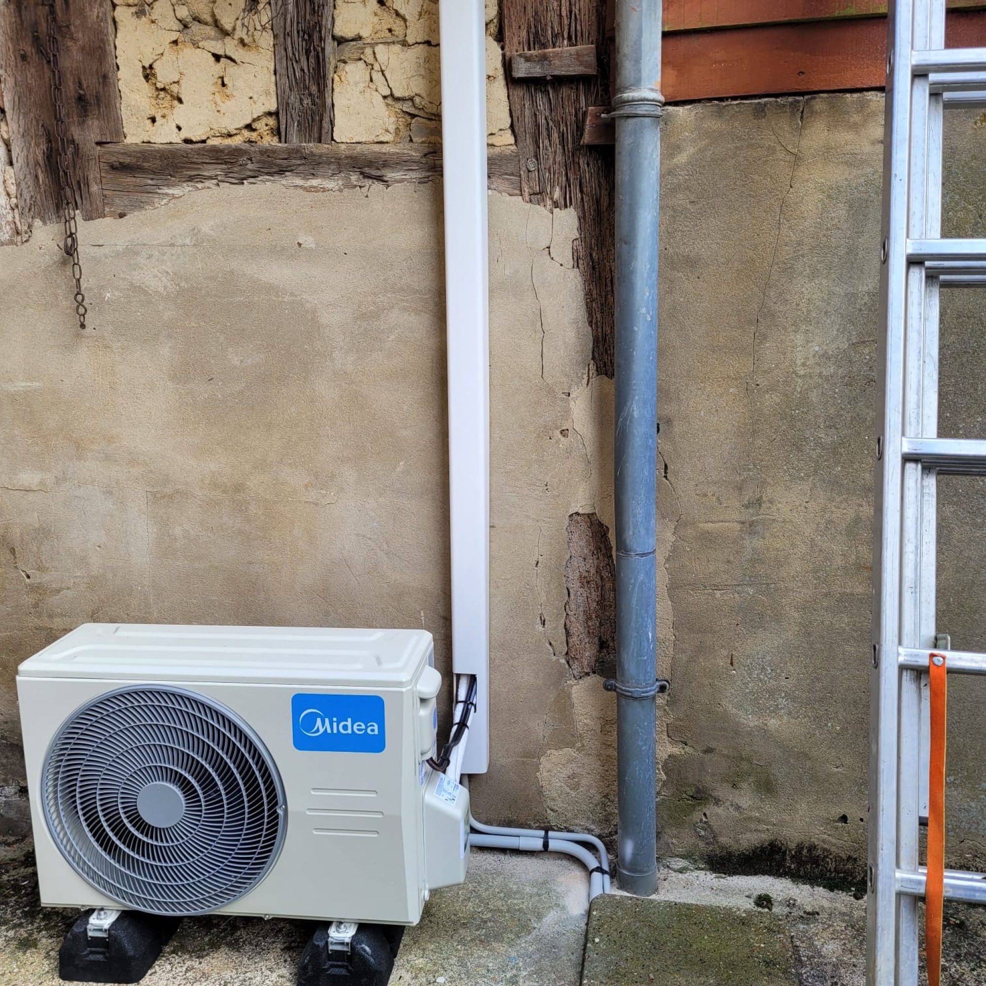 Installation PAC air/air à Authon du perche