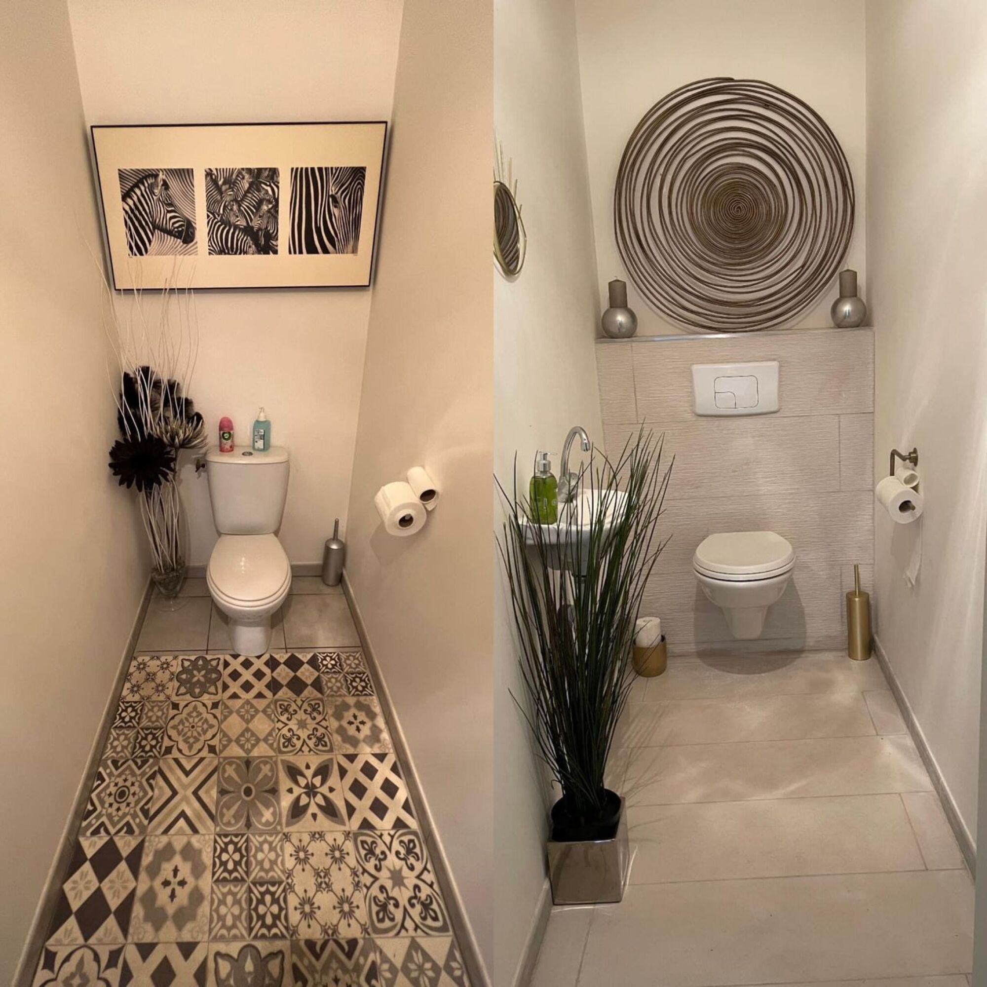 Installation wc sur pied ou suspendu