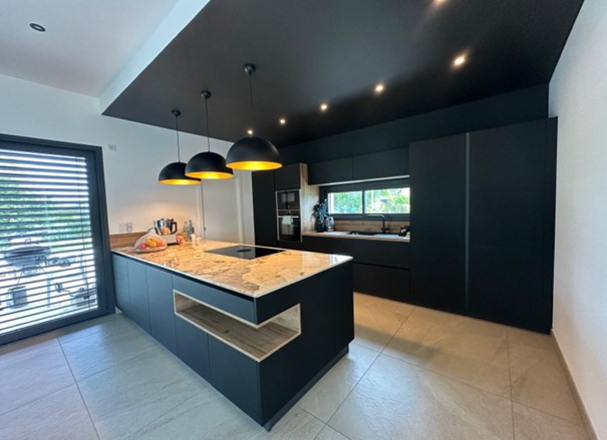 Maison individuelle avec un grand espace vie