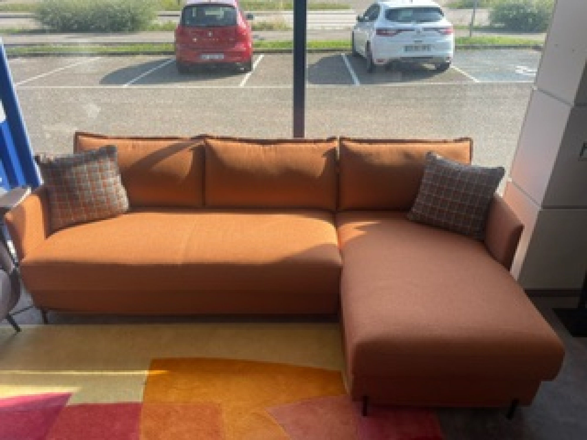 Canapé d'angle convertible Serge