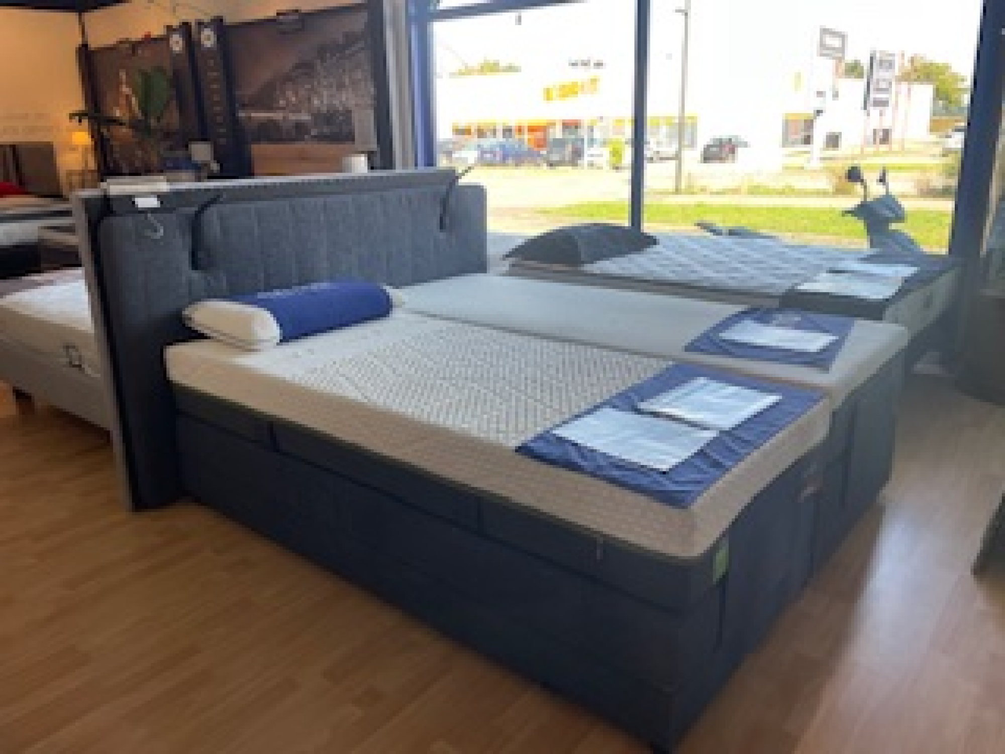 Ensemble sommiers électrique et matelas Emma