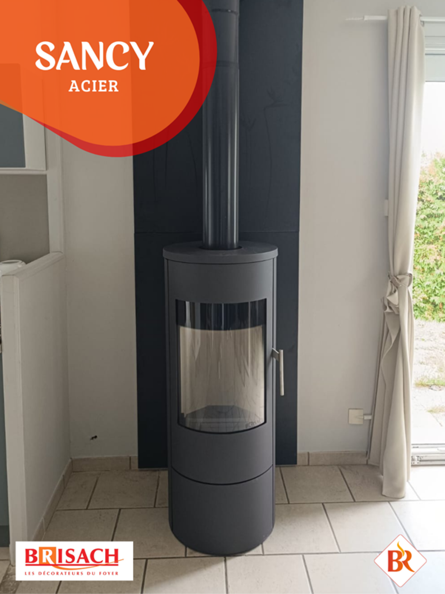 Poêle à bois SANCY XL