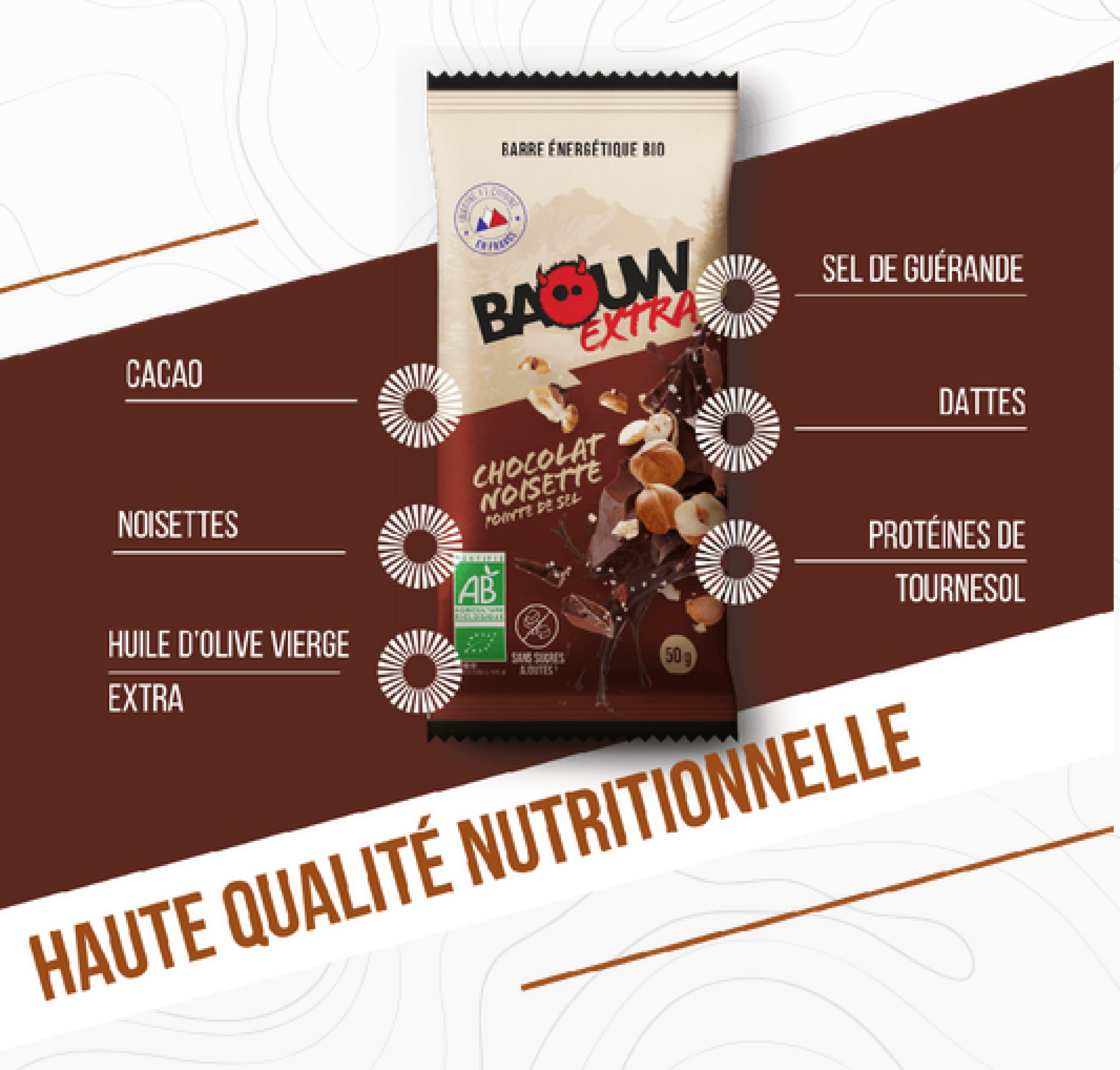 Baouw Extra - Chocolat Noisette