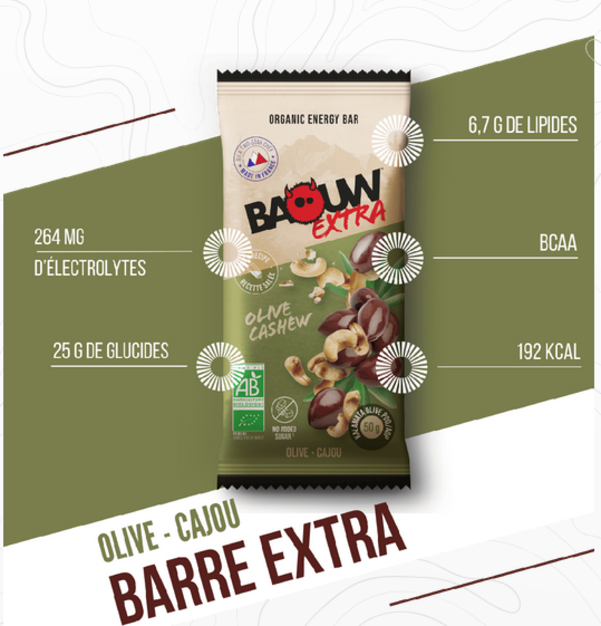 Baouw Extra - Olive Noix de Cajou