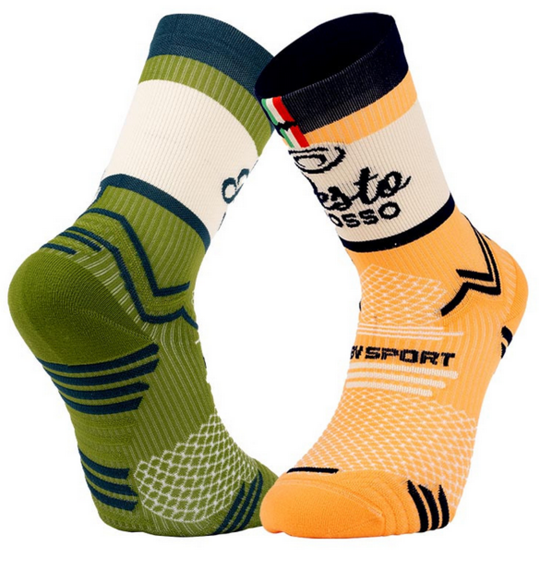 Chaussettes TRAIL ULTRA NUTRISOCKS Pesto - Collector