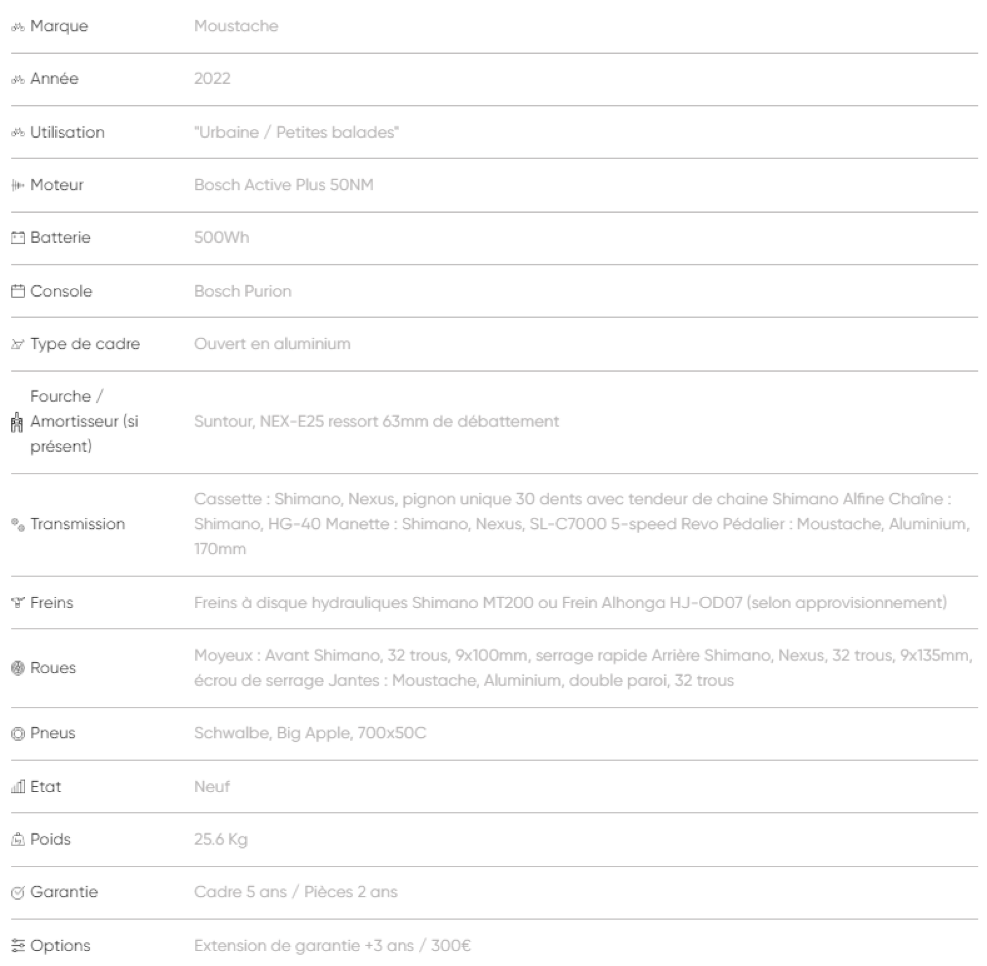 Vtc électrique moustache samedi 28.3 open