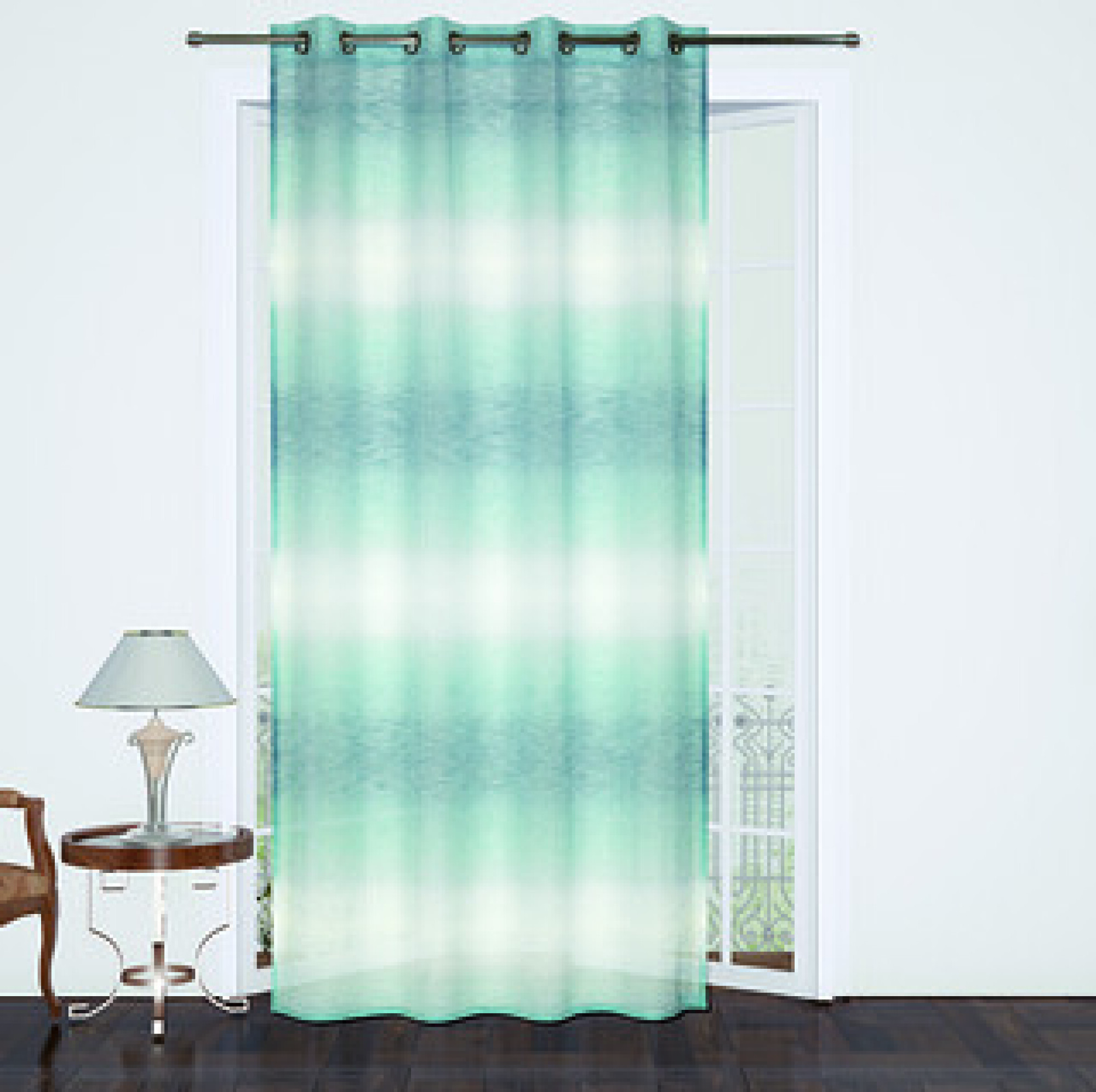 Rideau Voilage BASILE Bleu