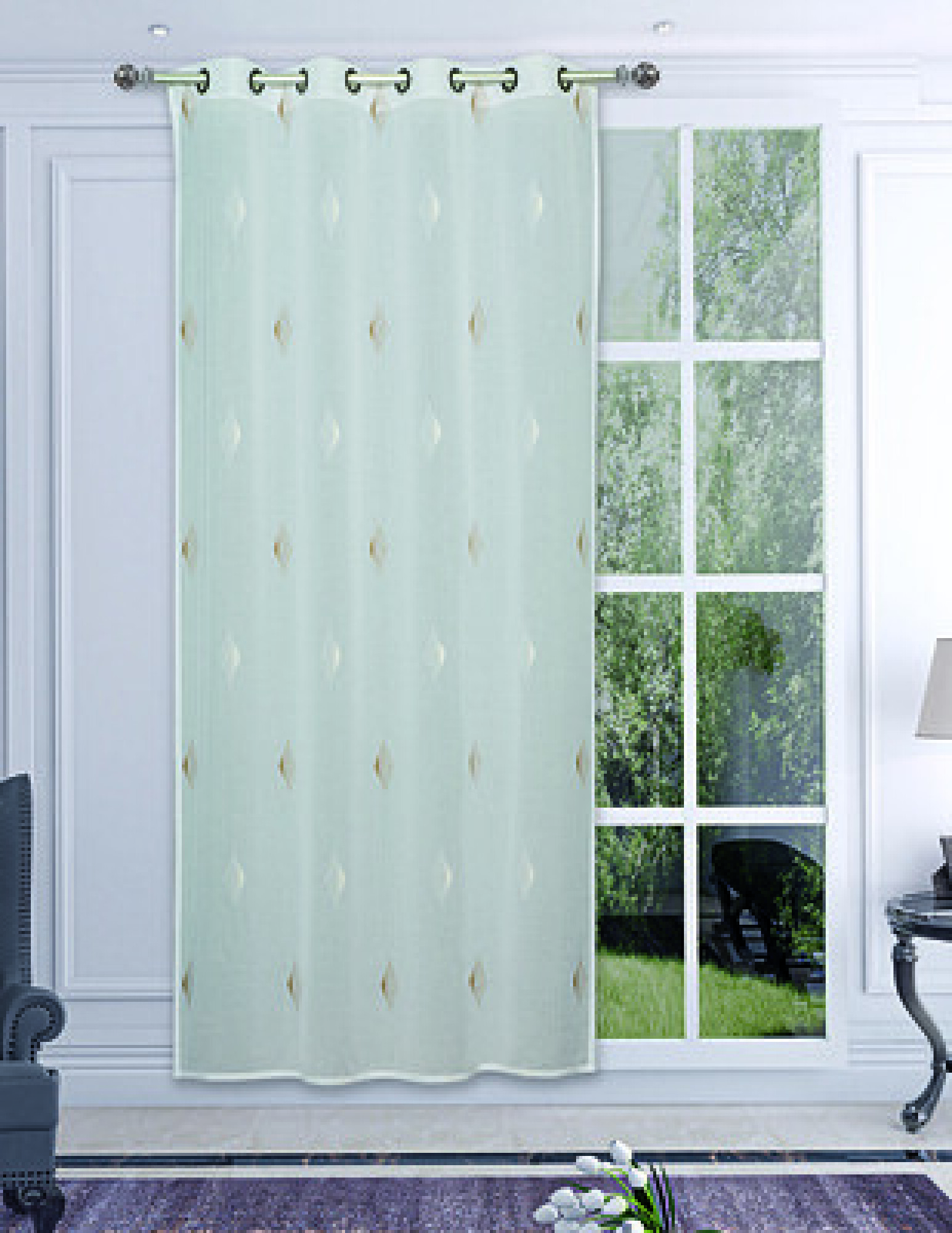 Rideau Voilage CHAMANE Naturel