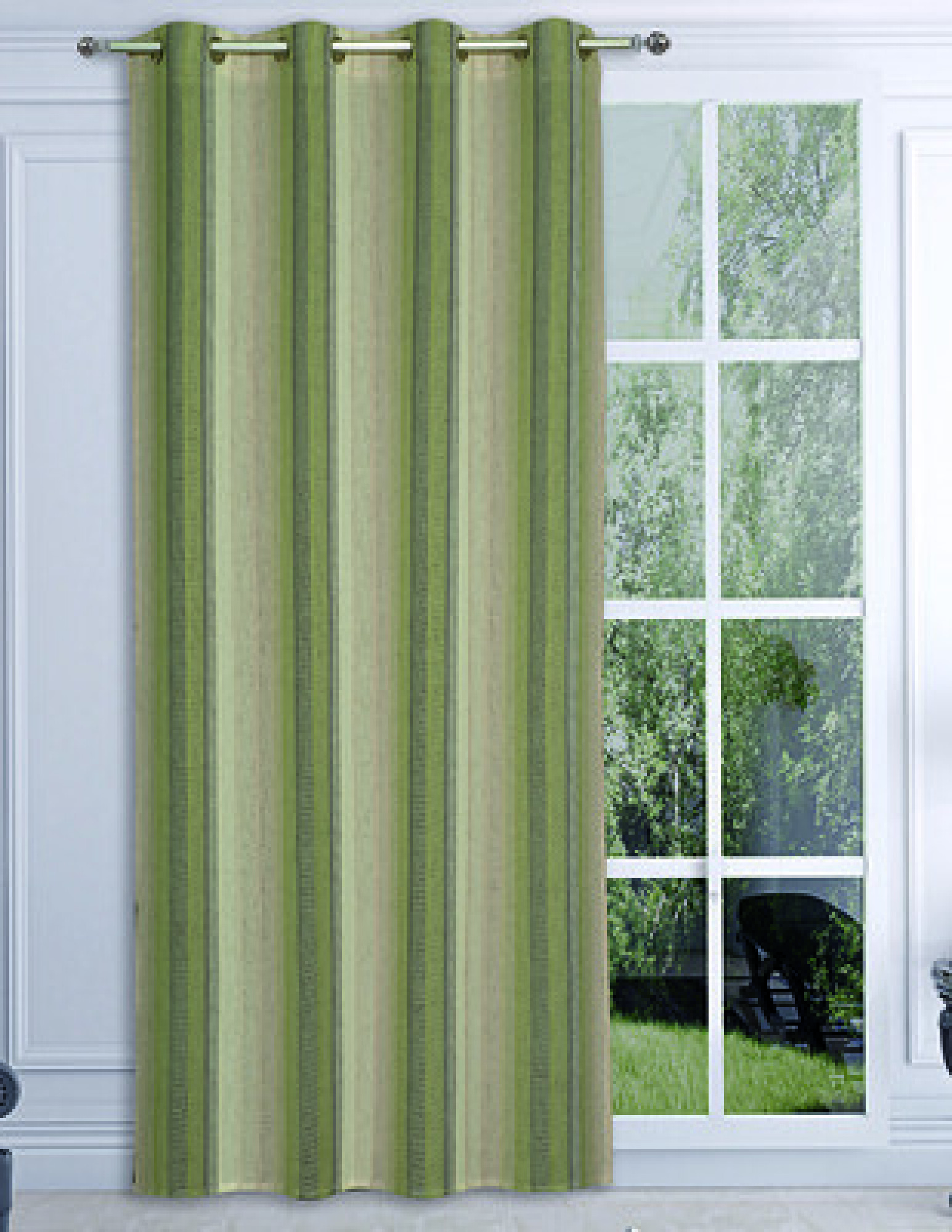 Rideau Voilage CHAMANE Vert