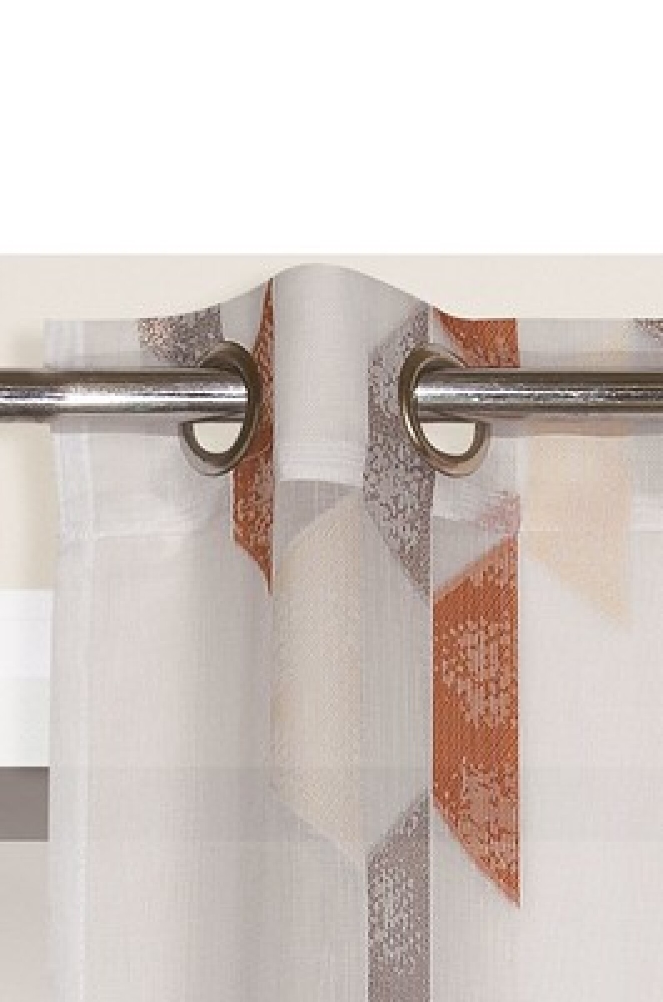 Rideau Voilage EFE Terracotta