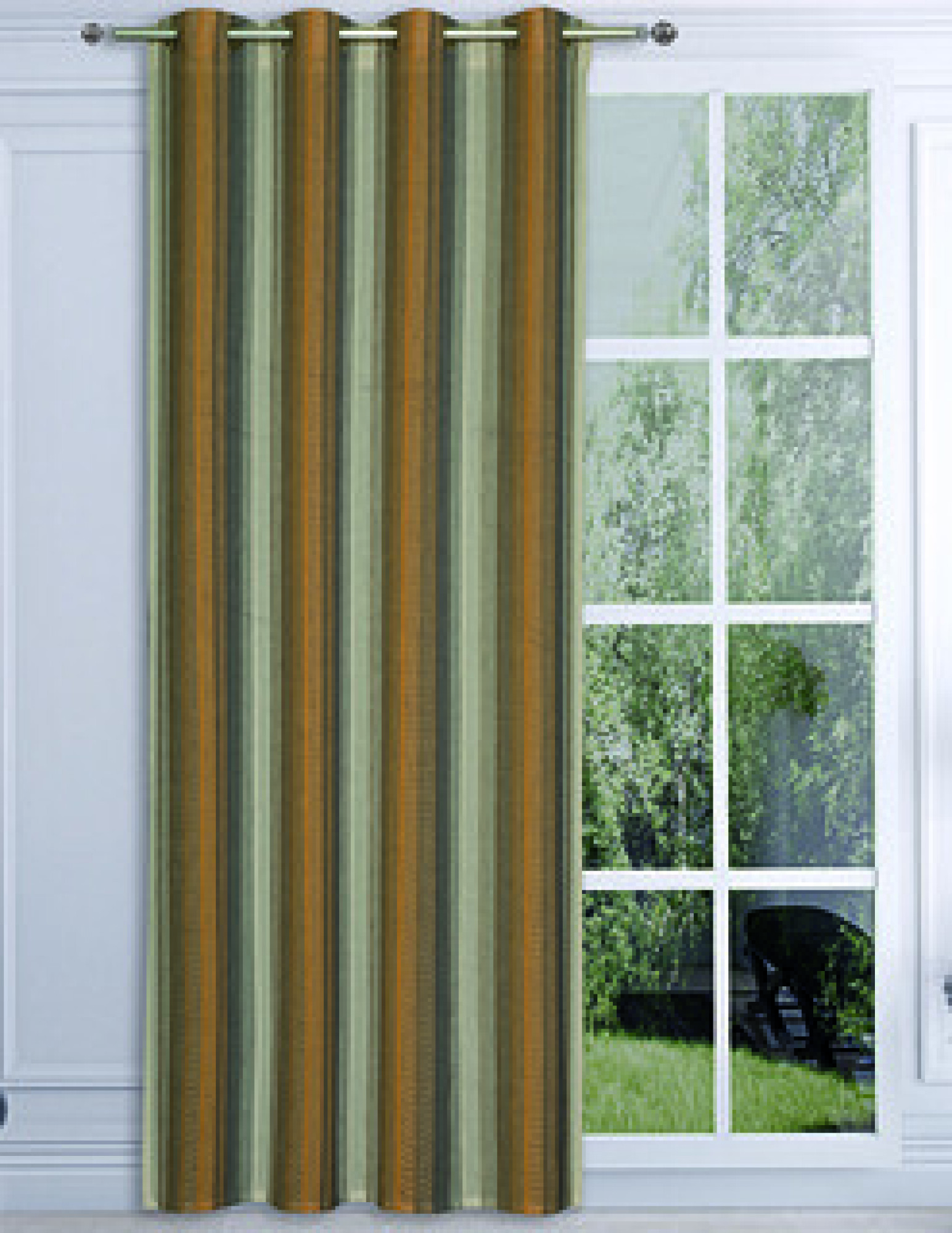 Rideau Voilage IZMIR Terracotta