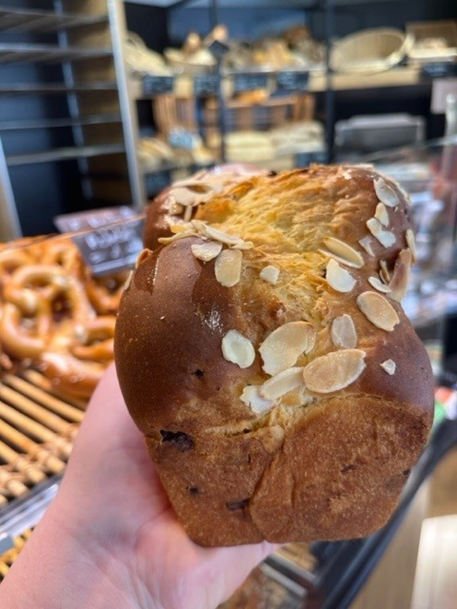 BRIOCHE CARREE AUX RAISINS