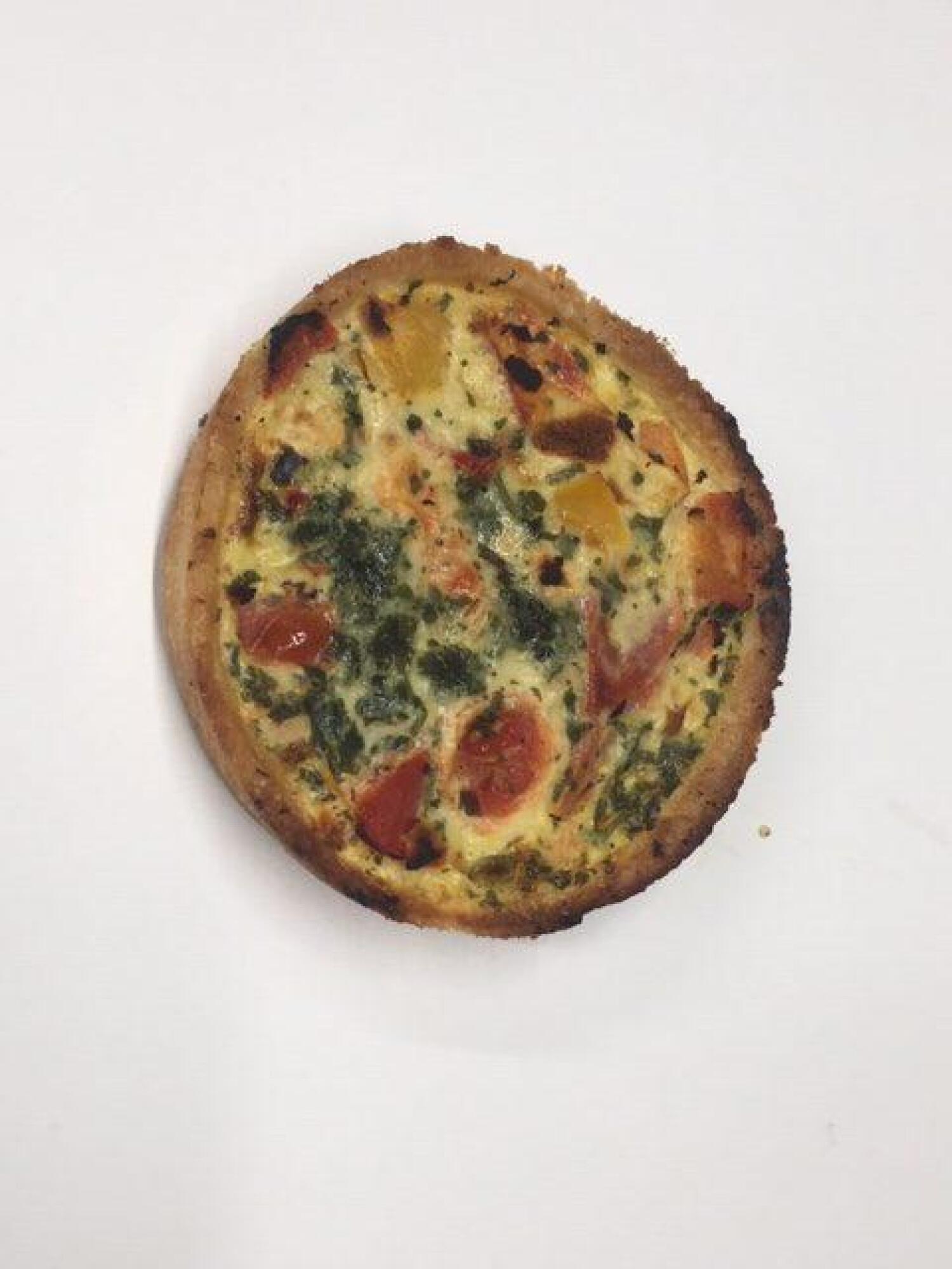 QUICHE AU POULET ET LEGUMES