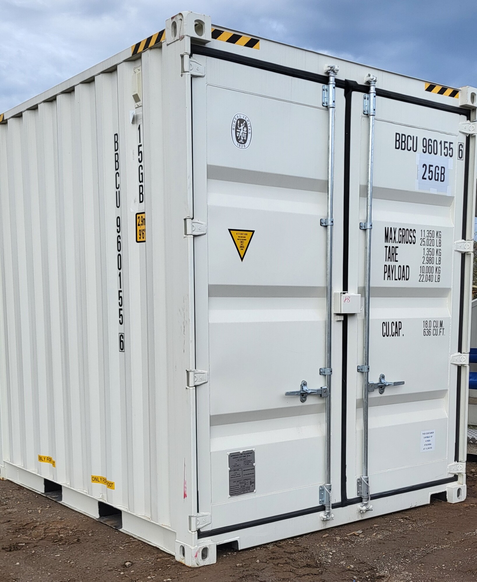 Container 10' HC 1er voyage