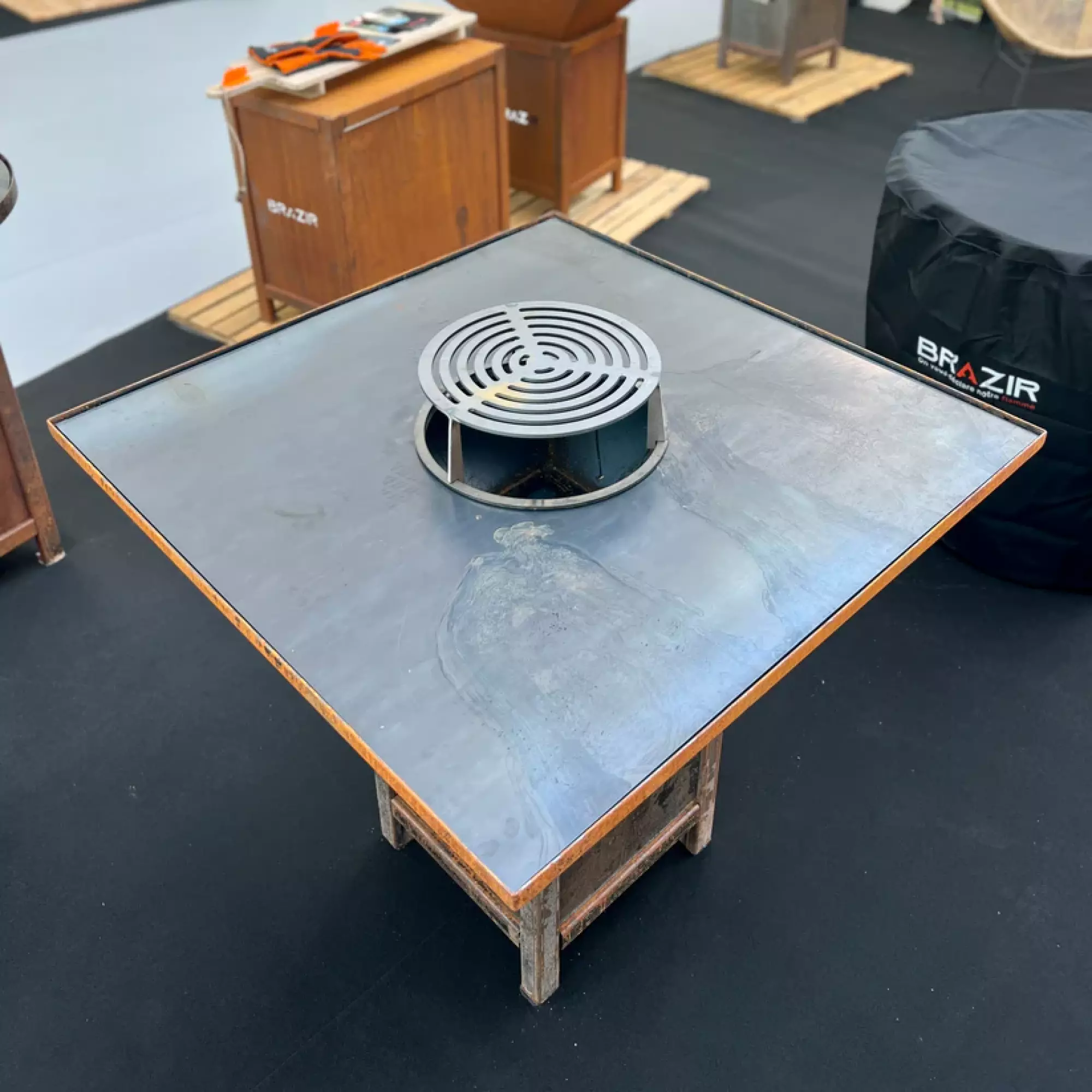 Brasero plancha Carré 104cm