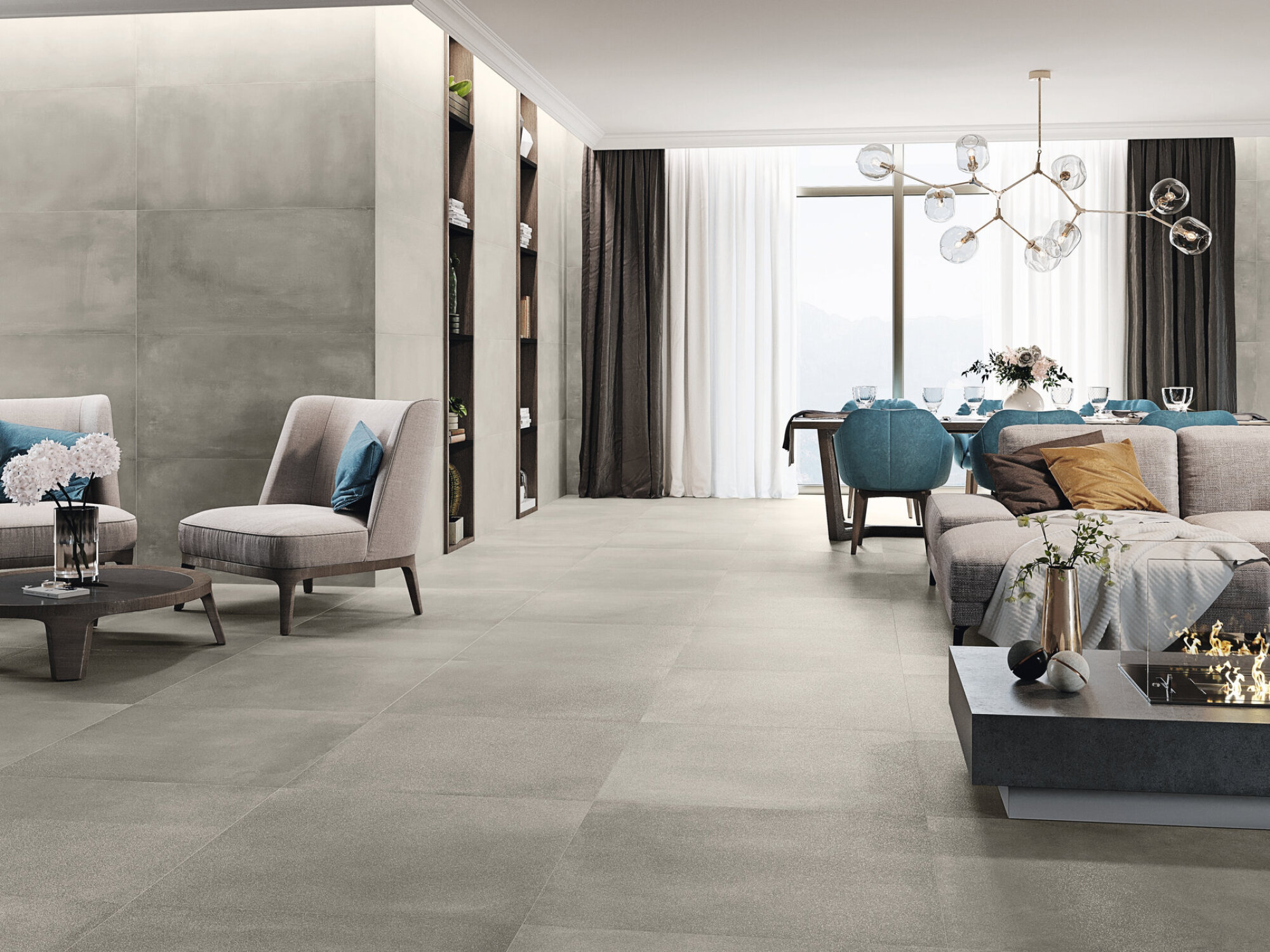 Carrelage rectifié Abstract