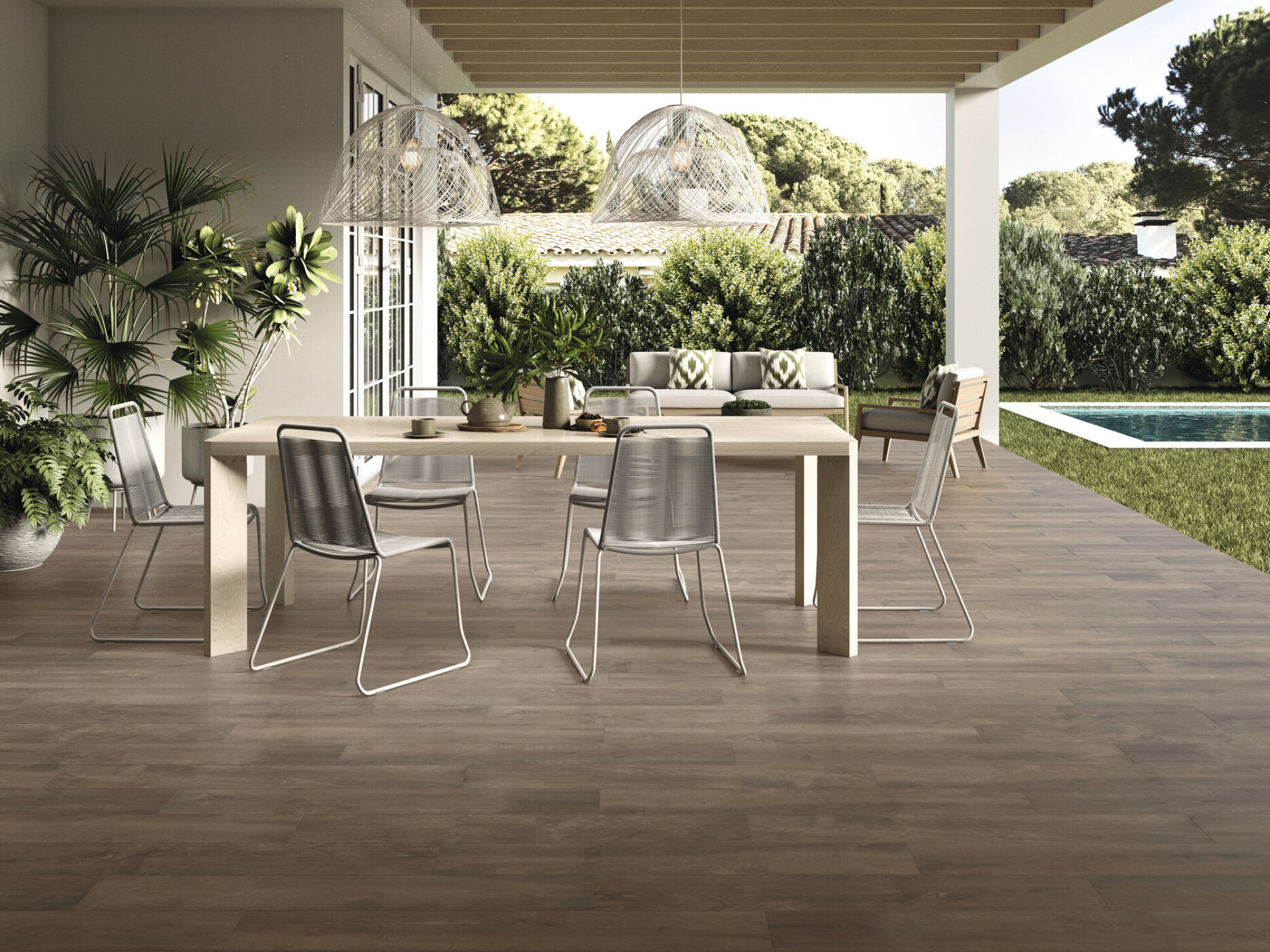Carrelage imitation parquet rectifié Oldwood