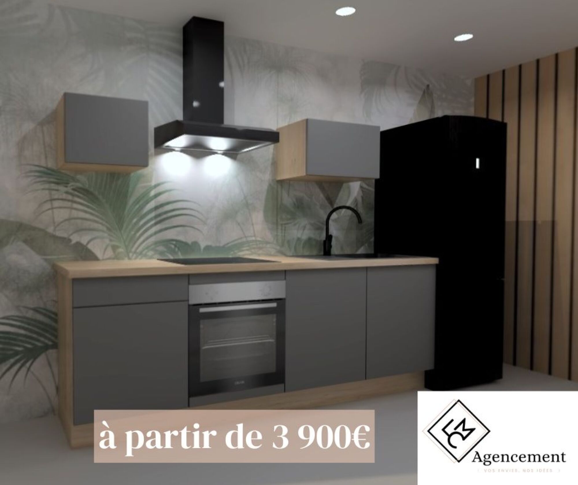 Votre Cuisine Sur Mesure à Partir de 3 900 €