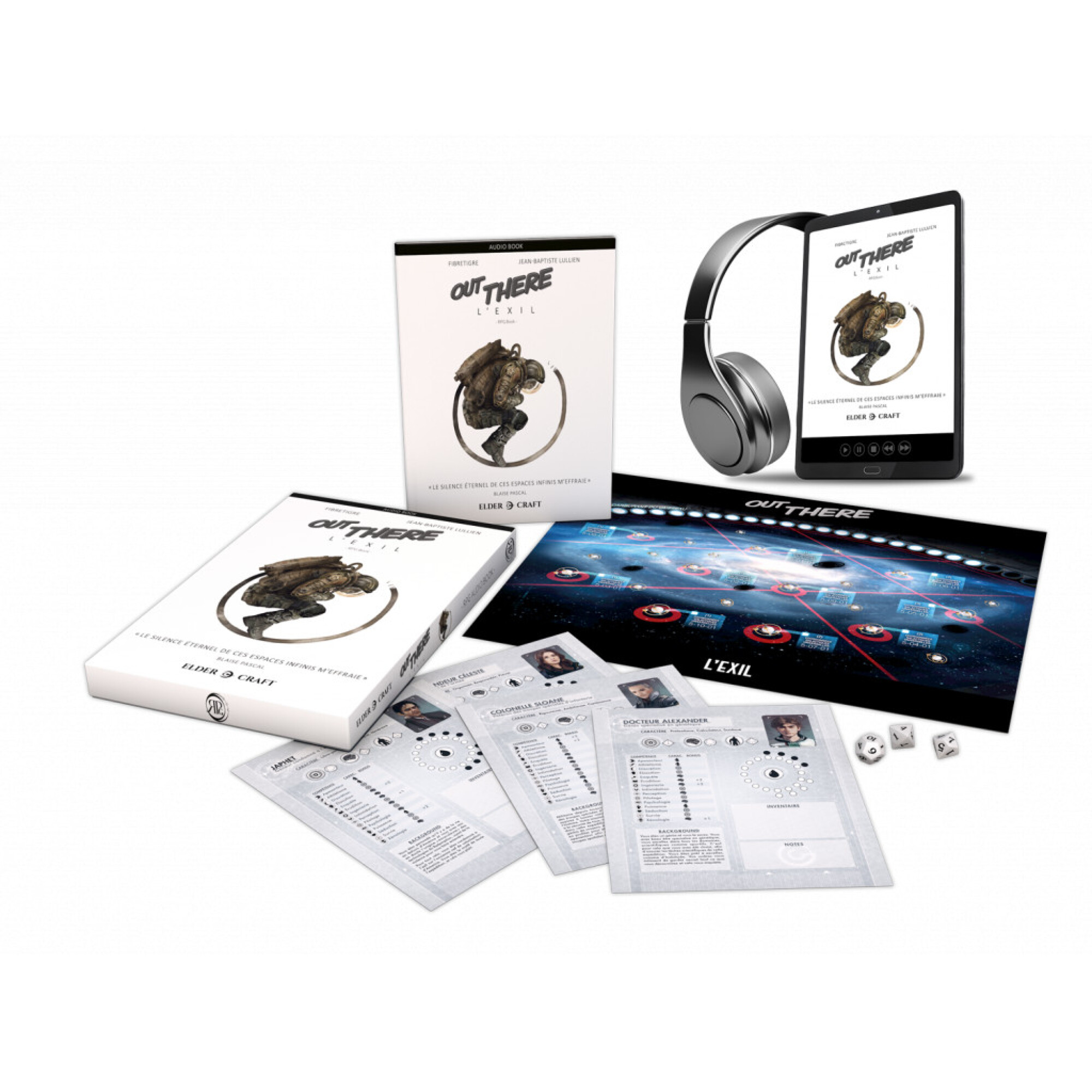 RPG Audio Box - Out There : Exil