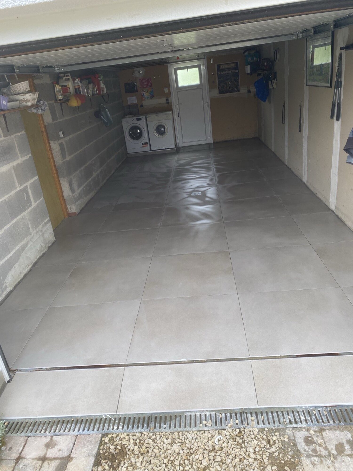 Carrelage - garage, intérieur, terrasse sur plot, grès céramique